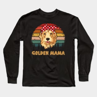 Golden Retriever Mama Long Sleeve T-Shirt